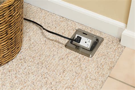 diy cement floor electrical box|residential electrical floor boxes.